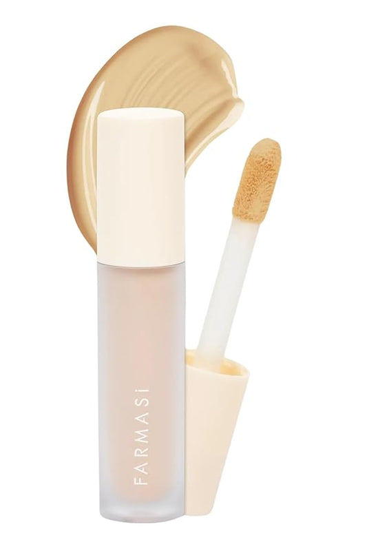 FARMASI Vfx Pro Liquid Concealer Makeup, All-in-one Full Coverage, Highly Pigmented Concealer for All Skin Type, Hide Shadows & Imperfections, Enhance Skin Fullness Foundation Concealer 0,24 Fl Oz W03-Velvo Beauty