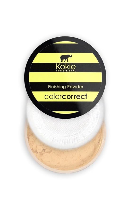 Kokie Cosmetics Setting Powders, Yellow - Darkness Correction, 0.18 Ounce-Velvo Beauty