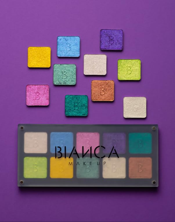 Chromatic Eyeshadow Palette | 10 Vibrant Shades for Unlimited Creativity. (Chromatic 5)-Velvo Beauty