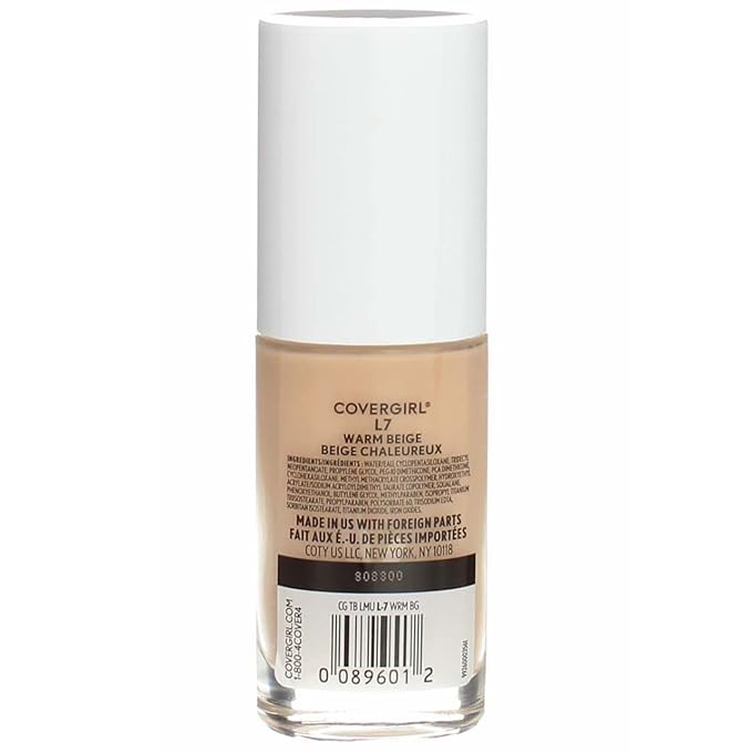 CoverGirl Trublend Warm Beige L7 Liquid Makeup - 2 per case.-Velvo Beauty
