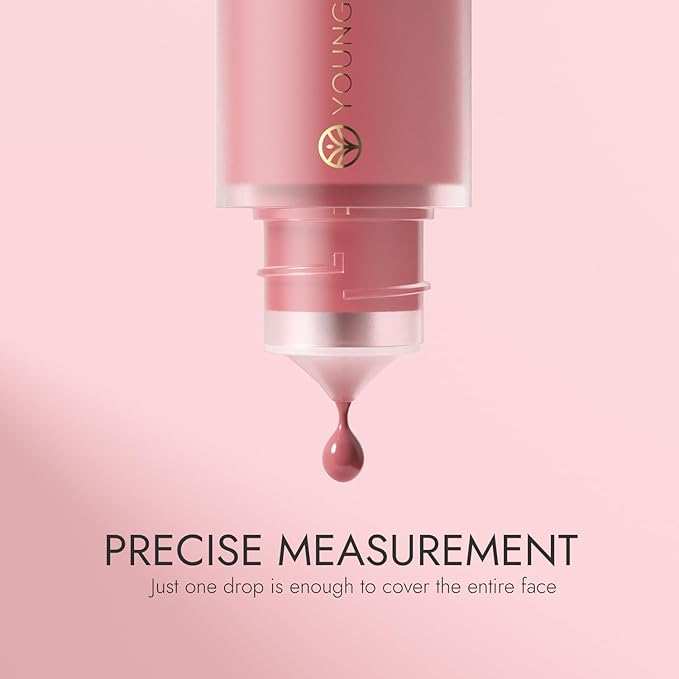 YOUNG VISION Liquid Blush Drops, Highly Pigmented Matte Cheek Tint, Easy Blending for Natural Radiant Cheek blusher Makeup,Lightweight, Long Lasting-Velvo Beauty