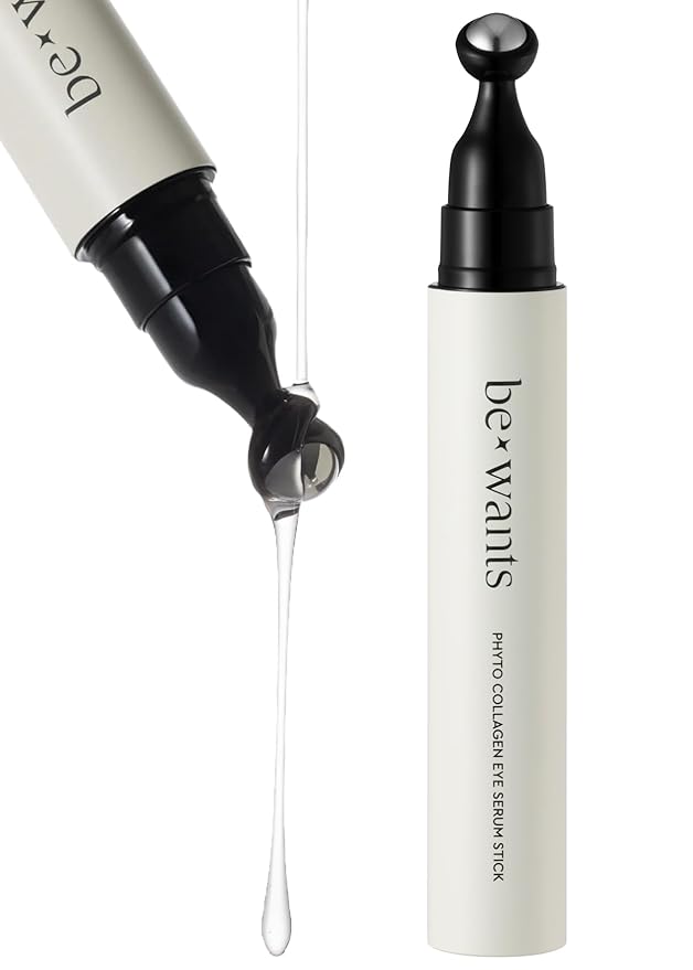 Bewants Eye Roller with Serum Made with Bamboo Water | Eye Serum for Puffiness and Bags Under Eyes | Under eye roller for dark circles | Dark Eyes Circle Treatment | Korean Skincare-Velvo Beauty