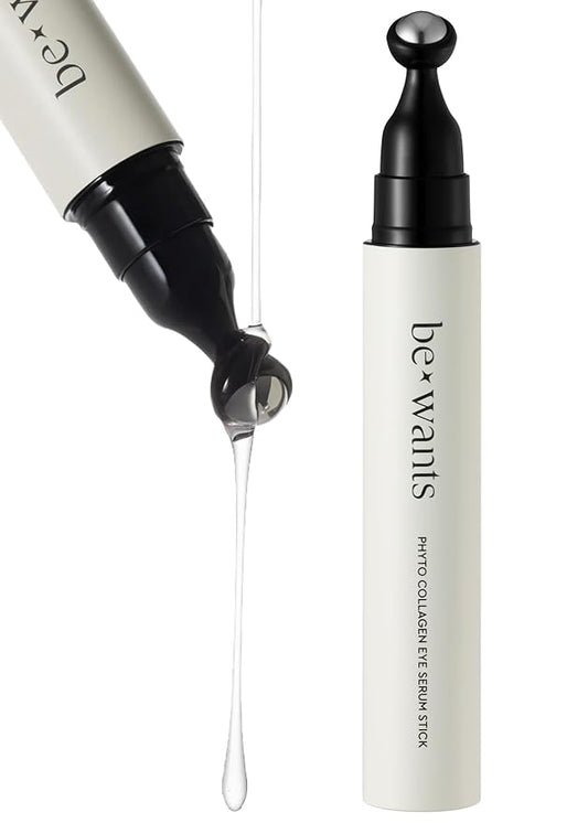 Bewants Eye Roller with Serum Made with Bamboo Water | Eye Serum for Puffiness and Bags Under Eyes | Under eye roller for dark circles | Dark Eyes Circle Treatment | Korean Skincare-Velvo Beauty