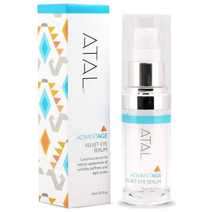 – Advantage Velvet Eye Serum, Reduce Eye Puffiness, Dark Circles, Anti Aging Eye Cream, Firms, Hydrated, Haloxyl, Eyeliss, Matrixyl 3000, Hyaluronic Acid, Non Greasy, Fragrance Free (0.5 oz.)-Velvo Beauty