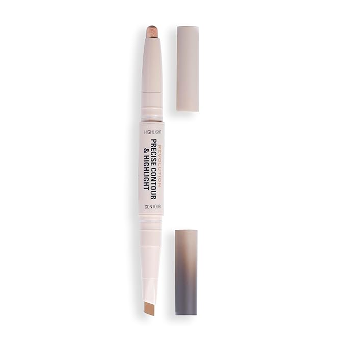 Revolution Beauty, Precise Contour & Highlight Stick, All-In-One Face Makeup Product, Highly Blendable with Matte Finish, Vegan & Cruelty-Free, Dark-Velvo Beauty