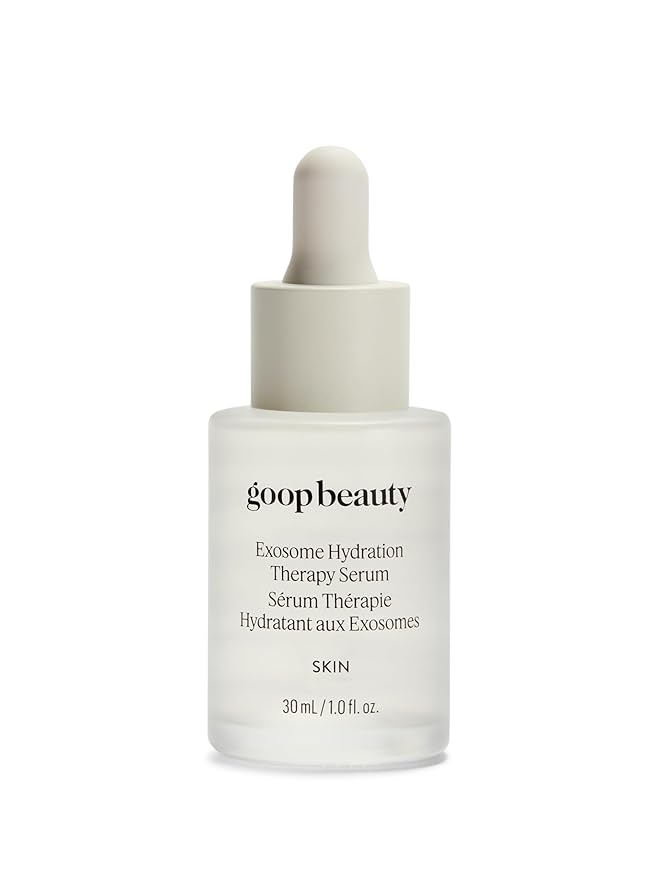 goop Beauty Exosome Hydration Therapy Serum | Hydrating Serum for Plump, Radiant, & Smooth Skin | Cica Leaf Exosomes, Red Sea Moss, & Polyglutamic Acid | 1.0 fl oz-Velvo Beauty