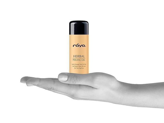 RAYA Herbal Facial Peeling Gel (110) | Gentle and Soft Exfoliator for Oily Skin | Helps Minimize Pores and Brighten Complexion-Velvo Beauty
