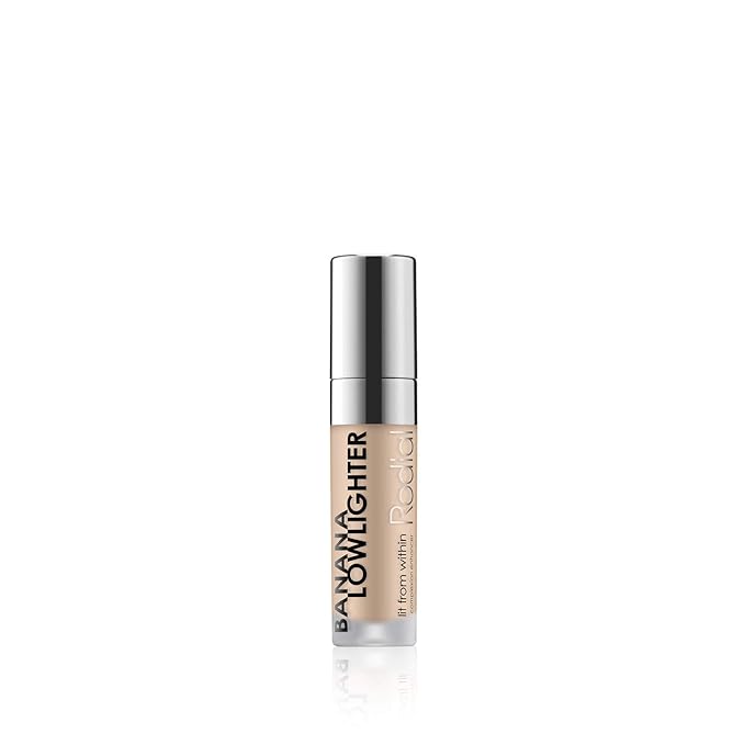 Rodial Banana Lowlighter 0.1 fl oz, Liquid Colour Concealer with Yellow Undertone, Face Concealer with Silky, Non-Shimmer Finish, Hydrating Formula with Hyaluronic Acid, Vitamin E and Caffeine-Velvo Beauty