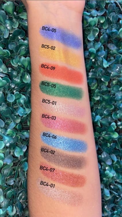 Chromatic Eyeshadow Palette | 10 Vibrant Shades for Unlimited Creativity. (Chromatic 4)-Velvo Beauty