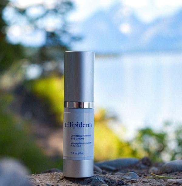 Trilipiderm Natural Lifting & Firming Eye Creme hydrating, healthy eye treatment for fine lines-Velvo Beauty