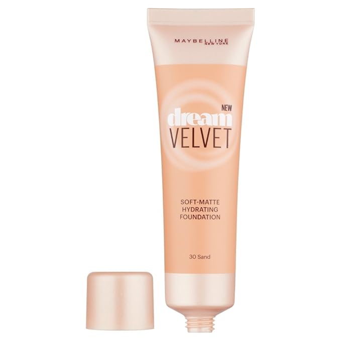 Maybelline New York Dream Velvet Foundation 30 Sand-Velvo Beauty