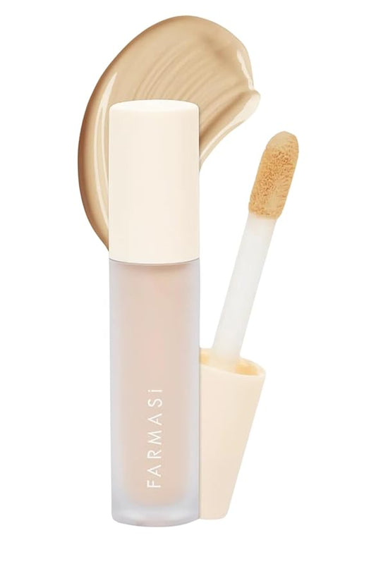 FARMASI Vfx Pro Liquid Concealer Makeup, All-in-one Full Coverage, Highly Pigmented Concealer for All Skin Type, Hide Shadows & Imperfections, Enhance Skin Fullness Foundation Concealer 0,24 Fl Oz N05-Velvo Beauty