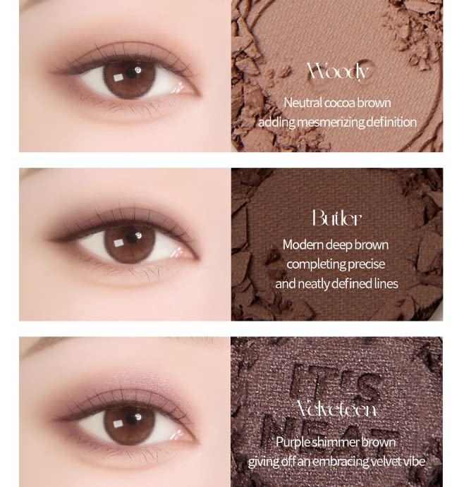 HOLIKA HOLIKA MY FAVE MOOD EYE PALETTE (06 BUTTON UP)-Velvo Beauty