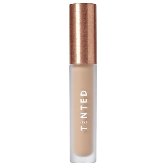 Live Tinted Hueskin Serum Concealer - Medium-to-Full Coverage Concealer with Niacinamide, & Hyaluronic Acid for Dark Circles, Fine Lines & Wrinkles, Buildable Long-Lasting Formula, 0.35 oz Shade 14-Velvo Beauty