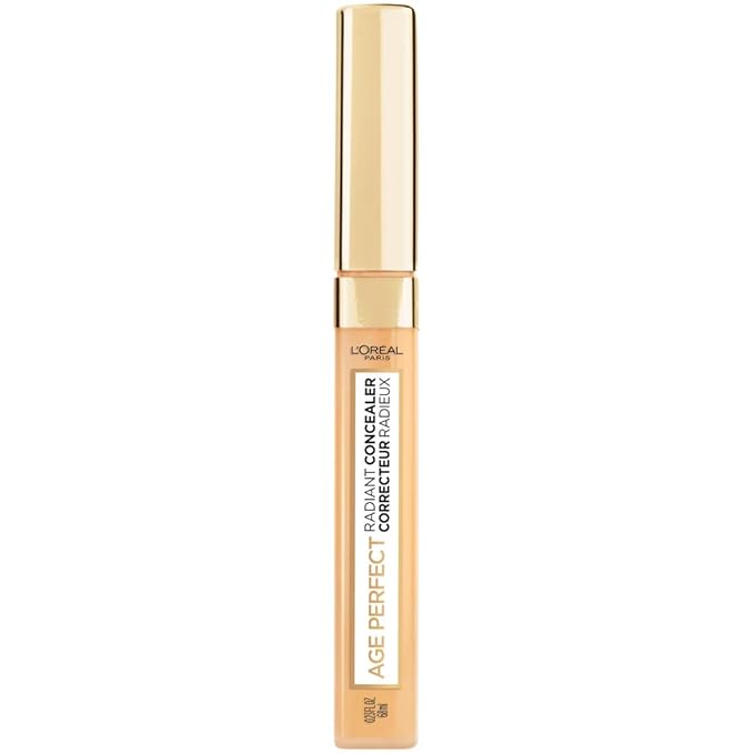 L’Oréal Paris Age Perfect Radiant Concealer with Hydrating Serum and Glycerin, Nude Beige-Velvo Beauty