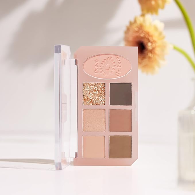 ETUDE Play Tone Eyepalette | From Eye To Cheeks | Palette With Easy Color Matching For All | Various Texture From Sheer Matte To Wet Glitters | K-beauty (Peach Gerbera)-Velvo Beauty