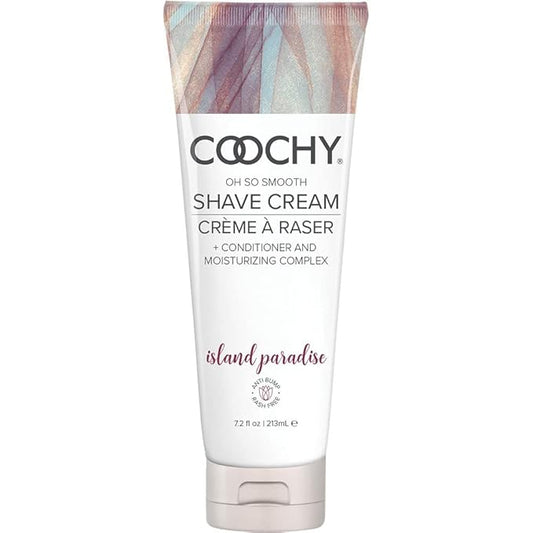 Coochy Intimate Shaving Cream | Shave Conditioner & Moisturizer for Face & Body | Ideal for Sensitive Skin Care, Anti-Bump | Island Paradise, 7.2 oz-Velvo Beauty