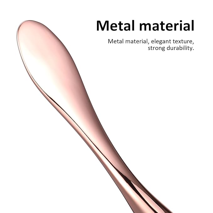 6 Pcs Metal Eye Cream Applicator Eye Roller Tool Eye Cream Applicator Stick Facial for Reducing Puffiness Wrinkle-Velvo Beauty