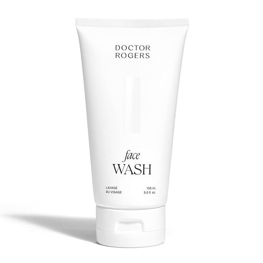 Doctor Rogers Face Wash. Gentle Hydrating Daily Cleanser for Sensitive, Dry & Combination Skin, 5 Ounce (150 ml) Tube-Velvo Beauty