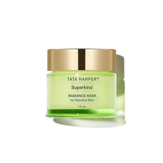 Tata Harper Superkind Radiance Mask, Gentle Glow Mask for Sensitive Skin, Skin Barrier Support, Hypoallergenic Skincare, Fragrance Free, Natural Skincare, Dermatologist Tested, Vegan, 30ml-Velvo Beauty