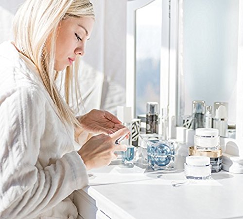 Forever Flawless Diamond Infused Eye Serum. Blue Diamond Eye Serum Formulated to Diminish Puffiness, Bags, Dark Circles, Wrinkles, and Fine-Lines around the Eyes.-Velvo Beauty