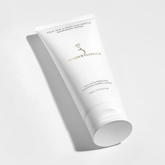 Body Lotion with Folic Acid,Stretch marks cream,Hyaluronic acid body lotion,Shea butter,Skin Firms, Smooth, unscented cream,sensitive skin, Moisturizing Dry Skin (6.7oz)-Velvo Beauty