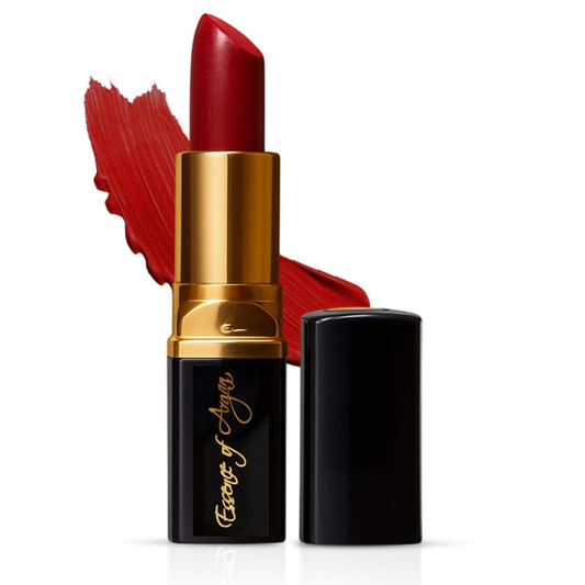 ๐๐๐๐ฒ๐ป๐ฐ๐ฒ ๐ผ๐ณ ๐๐ฟ๐ด๐ฎ๐ป Moisturizing Deep Red Lipstick, Tinted Lip Balm with Pure Organic Argan Oil, Shea Butter Lip care, Lip Moisturizer, Long Lasting Lipstick Cabernet-Velvo Beauty
