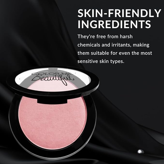 Color Pro Blush by Color Me Beautiful, Pressed Powder Blush with Buildable Coverage, Complexion Enhancing Makeup-Velvo Beauty