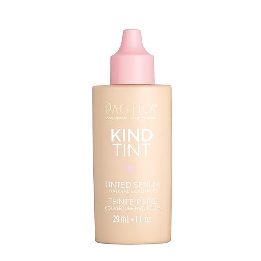 Pacifica Beauty Kind Tint Tinted Serum, Skincare, Vegan Collagen, Hyaluronic Acid, Vitamin C, Niacinamide, Caffeine, Hydrating, Lightweight Foundation, Natural Dewy Skin, Shade 19, 1 fl oz (1 Count)-Velvo Beauty