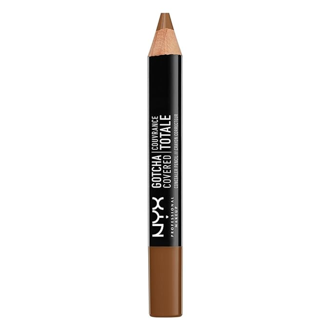 NYX Professional Makeup Gotcha Covered Concealer Pen, Cappuccino, 0.04 Ounce-Velvo Beauty
