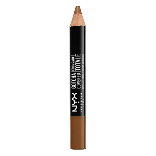 NYX Professional Makeup Gotcha Covered Concealer Pen, Cappuccino, 0.04 Ounce-Velvo Beauty