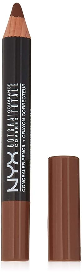 NYX Professional Makeup Gotcha Covered Concealer Pen, Deep Rich, 0.04 Ounce-Velvo Beauty