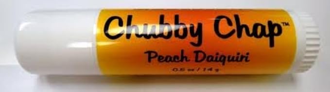Three (3x) Large Jumbo Chapstick Natural Chapstick - 1/2 Ounce Lip Balm (Peach Daiquiri)-Velvo Beauty