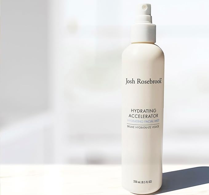 Josh Rosebrook Hydrating Accelerator - Refreshing & Lightweight Antioxidant Face Mist Hydrating Spray - Natural Facial Spray for All Skin Types (250 mL (8.5 fl oz))-Velvo Beauty
