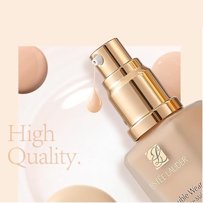 Chris.W 2Pack Foundation Pump for Estee Lauder Double Wear Foundation(Gold)-Velvo Beauty