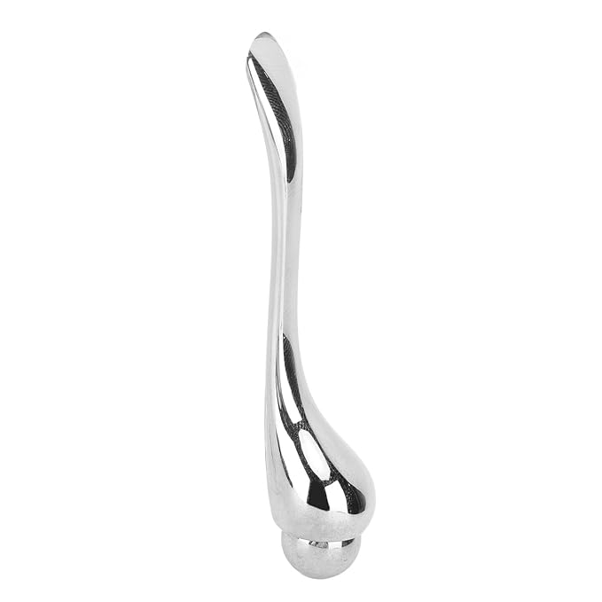 Eye Cream Massage Stick Magnetic Double Head Eye Cream Applicator for Facial Skin Care Silver-Velvo Beauty