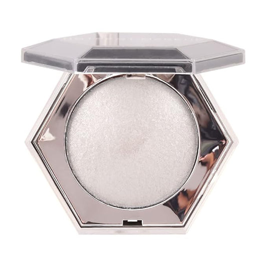 Pearl White Shimmer Glitter Highlighter Highlight Makeup Contour Powder,Silver Face Highlighter, Highlighter+Makeup iluminadores Illuminator Make Up (Shiny Silver)-Velvo Beauty