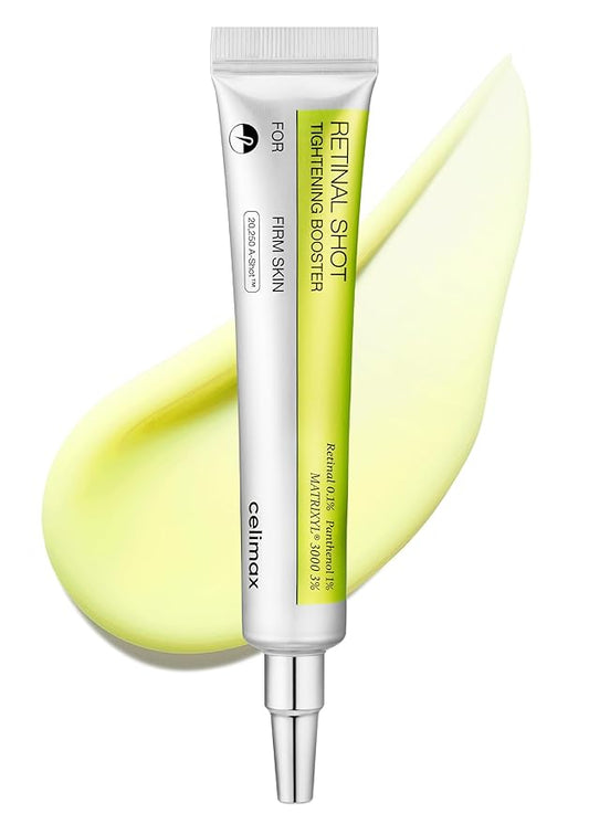 celimax The Vita A Retinal Shot Tightening Booster | with Retinal 0.1%, Matryxyl 3%, Pore Minimizer, Wrinkles & Fine Lines, Firmer Skin, 15ml-Velvo Beauty