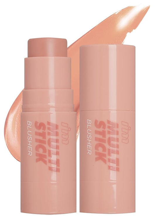 I'M MEME Blusher - I'm Multi Stick 003 Blurry Nude | Easy Blendable Cream Blush for Natural Look, Multi Blush Stick for Cheek Tint, Face Contour Makeup, and Face Blush, Suitable for All Ages-Velvo Beauty