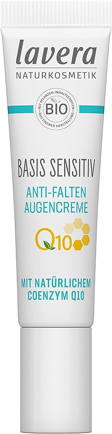 Lavera Basis Sensitiv Anti-Ageing Eye Cream, 0.5 Ounce-Velvo Beauty