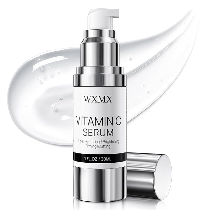 Super Vitamin C Face Serum for Mature Skin: All-in-One Hydrating Anti-Aging Formula by Vitamin C, Hyaluronic Acid, Caffeine-Firming, Lifting, Targets Dark Spots, Wrinkles, 1 fl oz (Pack of 1)-Velvo Beauty
