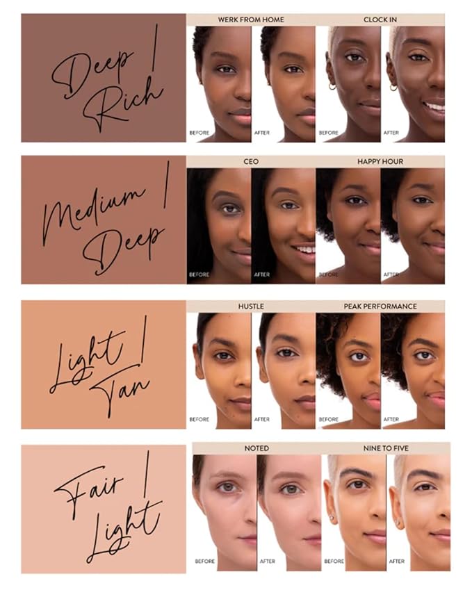 Mented Cosmetics Full-Time Eye Brightening Concealer for Women, Lightweight Full-Coverage Eye Makeup Concealer, Under Eyes Make Up Corrector, Blemishes & Contour, Peak Performance-Velvo Beauty
