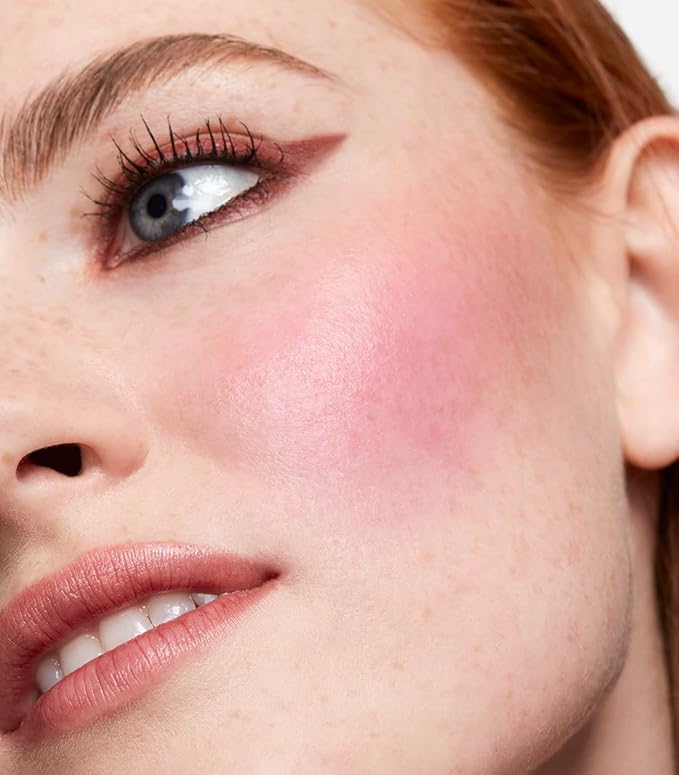 MAKE Beauty Heat Stroke Cream Blush Stick for Cheeks with Natural Hydrating Dewy Finish. Creamy Gel Blush Balm - Shade Feverish, Classic Red Cheek Tint-Velvo Beauty