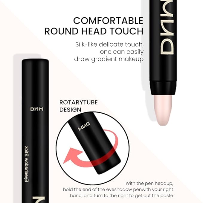 evpct 2Pcs Cream Eyeshadow Sticks Set for Eyes Waterproof, Desert Matte Eye shadow Stick Pencil Pen Bulk sombras en crema para ojos 28+28-Velvo Beauty