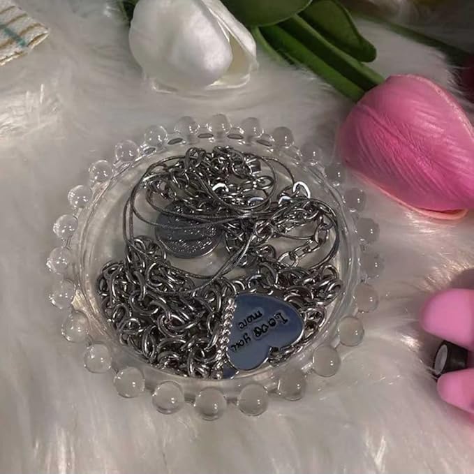 Nail Art Palette Clear Glass Nail Art Color Mixing Plate Nail Art Display Board Cosmetic Mixing Tray Manicure Tool for Home and Salon Use, 1 Piece-Velvo Beauty