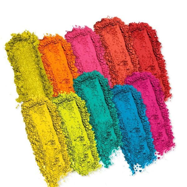 Profusion Cosmetics 10 Shade Eyeshadow Palette - High Pigmented Multi-Finish Colors, Vegan & Cruelty-Free, Create Stunning Looks On-the-Go - Travel-Friendly & Versatile Makeup, NEON-Velvo Beauty