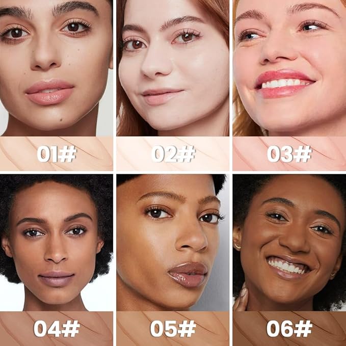 1 Pack Liquid Foundation Cream for Face Makeup,Durable Full Coverage Matte Concealer Make Up,Oil Control & Waterproof Base Primer -0.35 Fl.Oz (05#)-Velvo Beauty