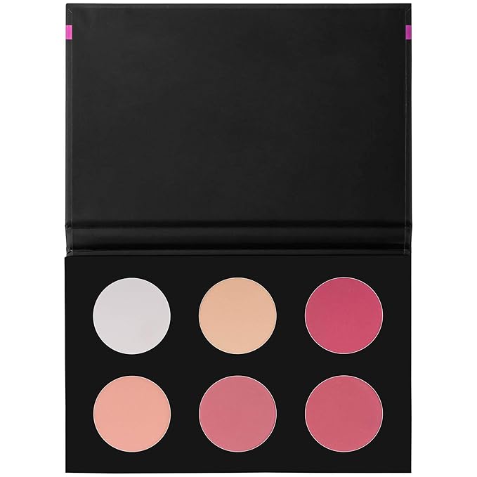 SHANY Cosmetics Shimmer & Matte Blush/Highlighter Face Palette - Layer 4 - Refill For The 6 Layer Mini Masterpiece Collection Makeup Set, Highlighter-Velvo Beauty