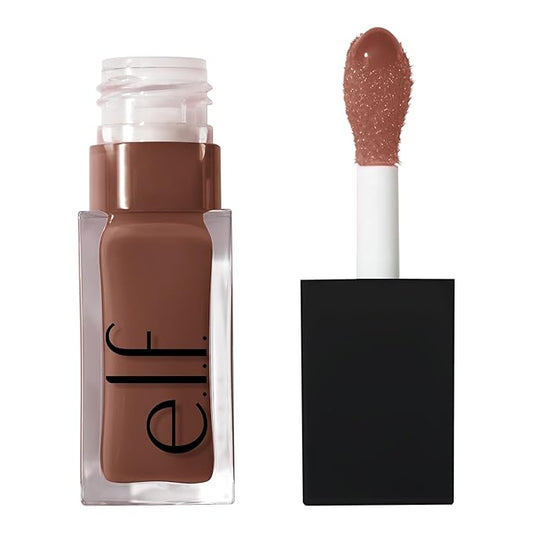 e.l.f. Glow Reviver Lip Oil, Nourishing Tinted Lip Oil For A High-shine Finish, Infused With Jojoba Oil, Vegan & Cruelty-free, Honey Talks-Velvo Beauty