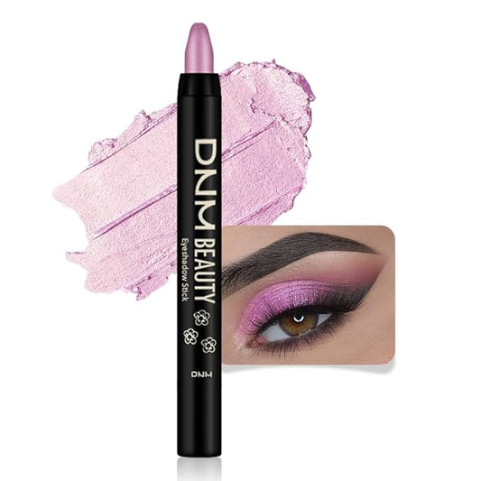 evpct Violet Pink Shimmer Cream Eye Shadow Brightener Sticks Set for Eyes, Violet Pink Shimmery Matte Pencil Eye shadow Applicator Stick Pen Palette Makeup Waterproof sombras en crema para ojos 07#-Velvo Beauty